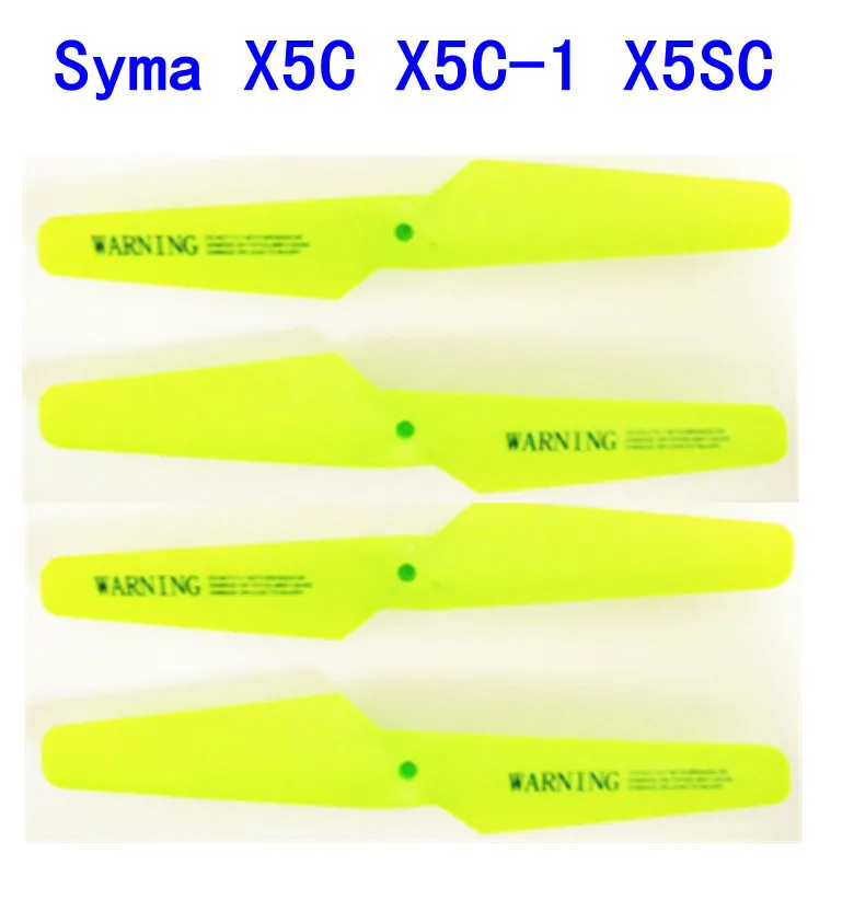 Sima x5c x5c-1 x5sc x5scw h5c 2.4G RC RC X5 helicopter UAV parts x5c - 02 main blades of red black and green