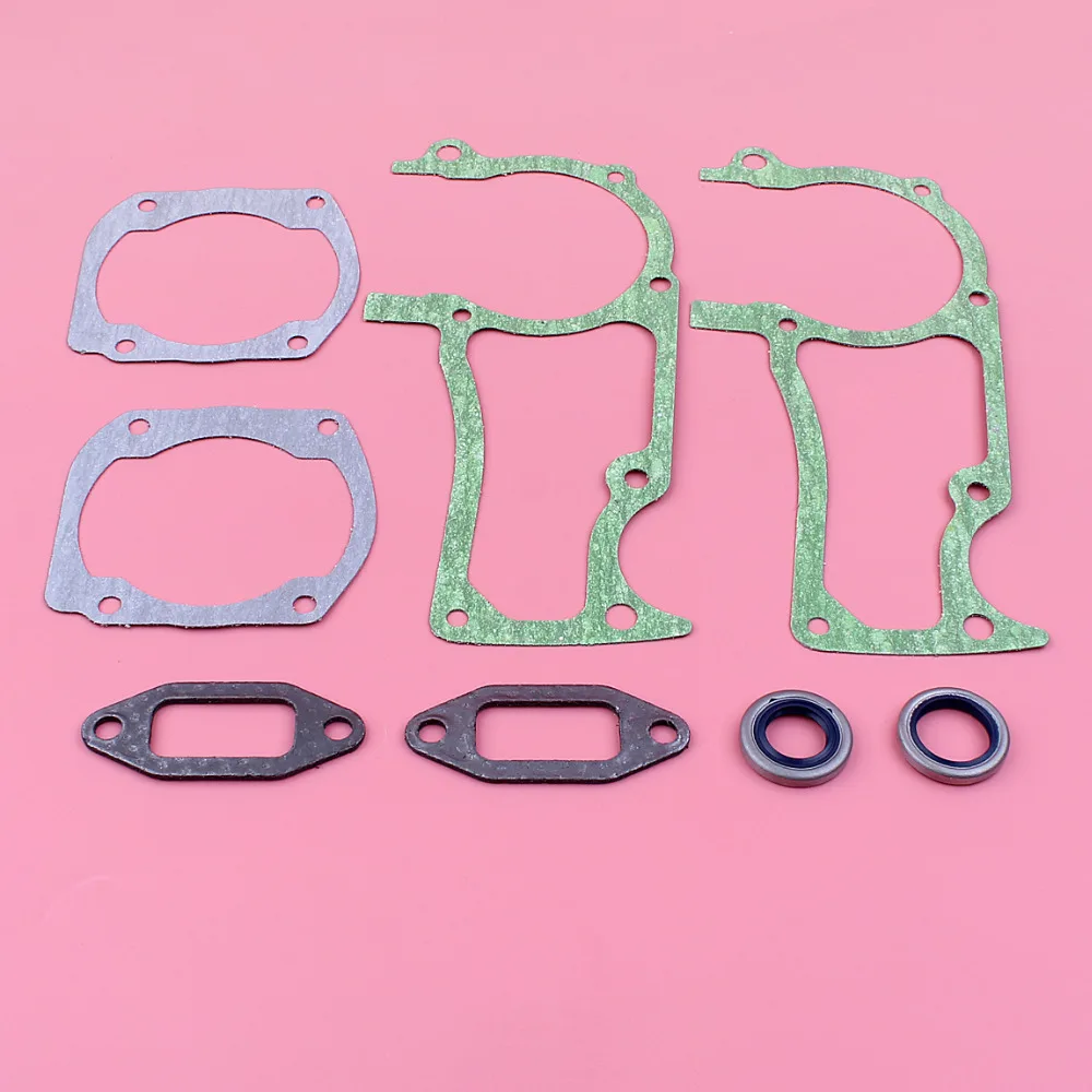 Imagem -03 - Cárter Cilindro Silenciador Junta Conjunto de Vedação de Óleo Motosserra Parte para Husqvarna 362 365 371 372 xp