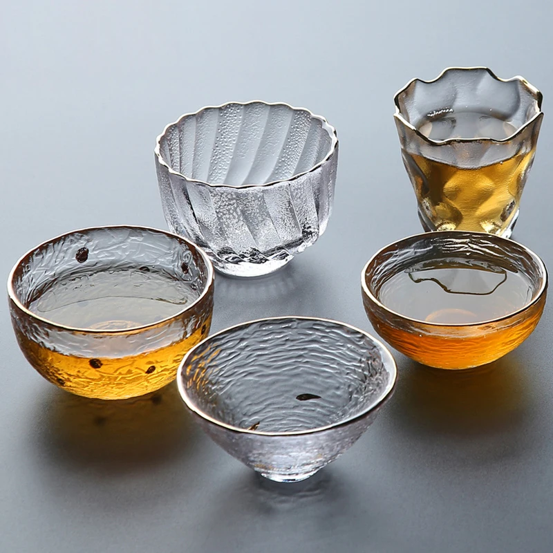 TANGPIN heat-resistant transparents glass teacup for tea glass tea cup kung fu cup