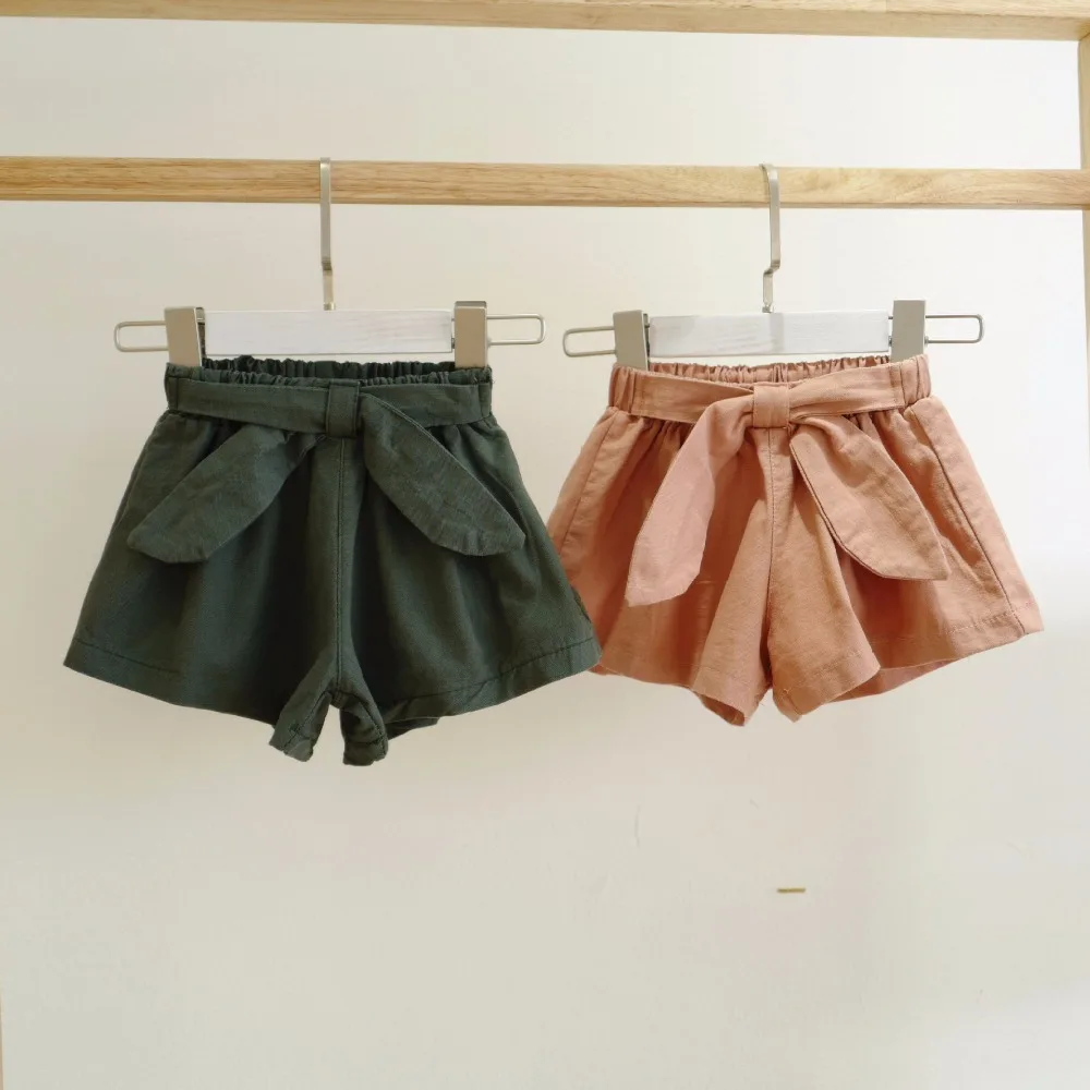 1-5Y Toddler Girls Summer Cotton Shorts Casual Summer Children Clothing Baby Girls Clothes Shorts Pants