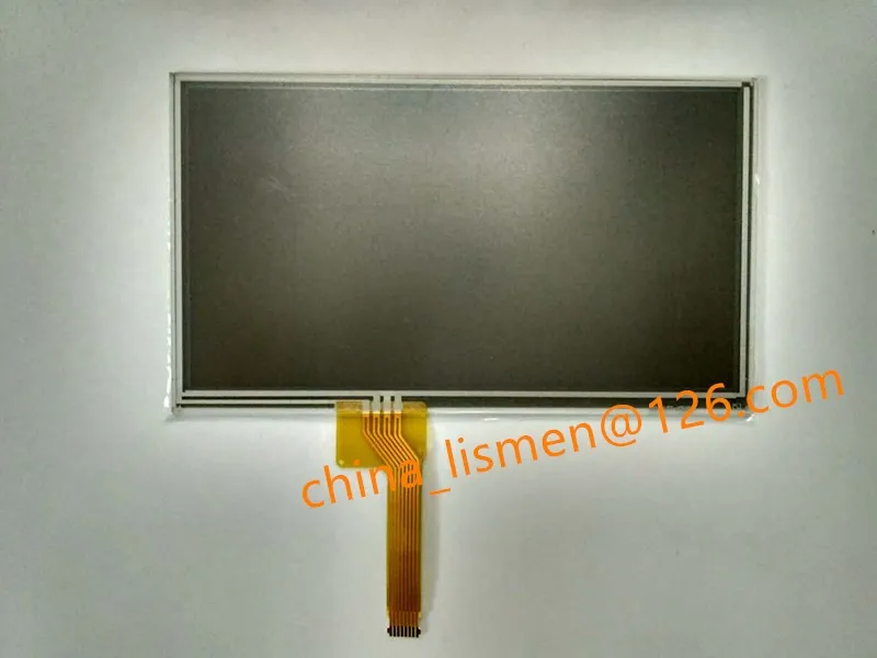 

1 piece 6.5 inch 8 pin Black glass touch panel Digitizer Lens for Journey JCUV car DVD player GPS navigation LQ065T5GG64 LCD