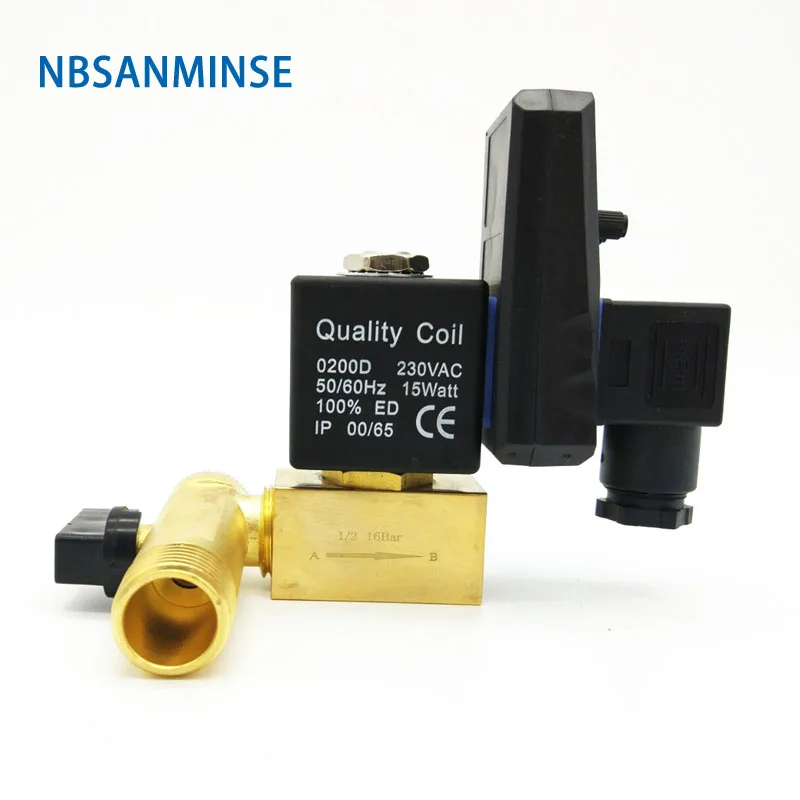 NBSANMINSE SR-C-15 Electronic Drain Valve 1/2 