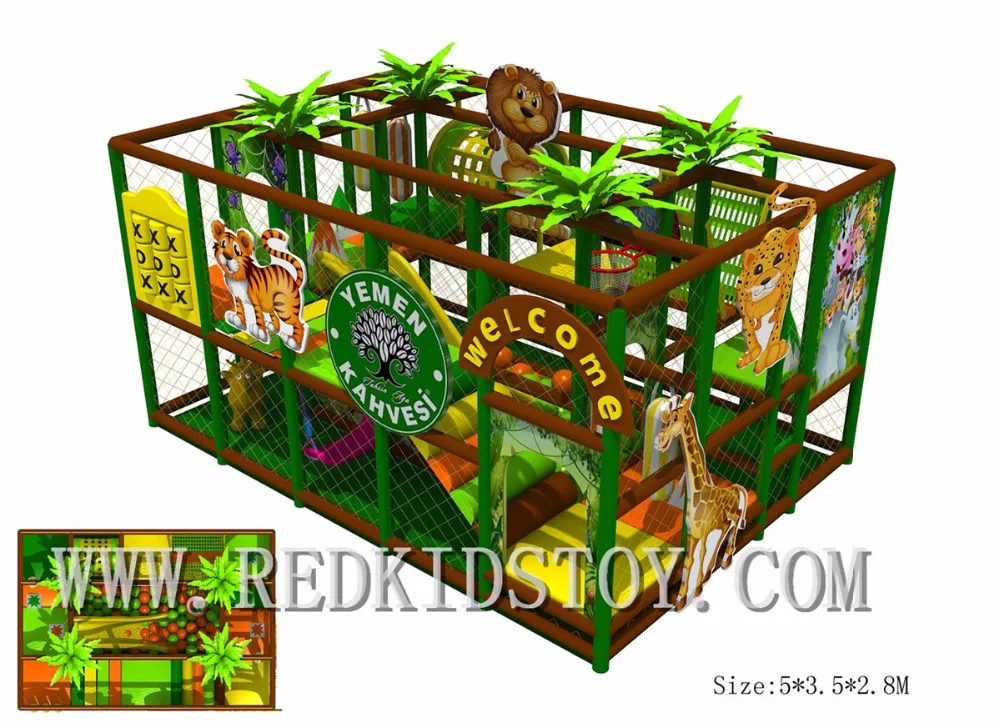 Exported to Puerto Rico Safety Indoor Play Structure 161114-b Easy to Install 23 Years' Manufacturer