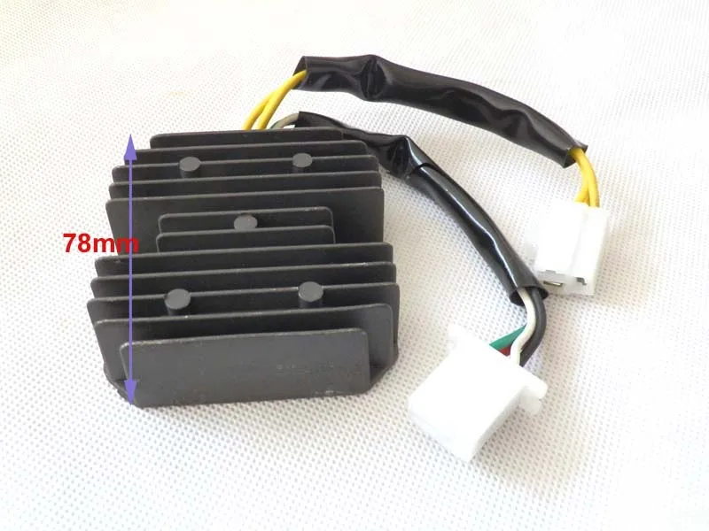 3 wires+4 wires Voltage Regulator Rectifier 7 Pins Wires for GY6 Scooter Moped Chinese Parts