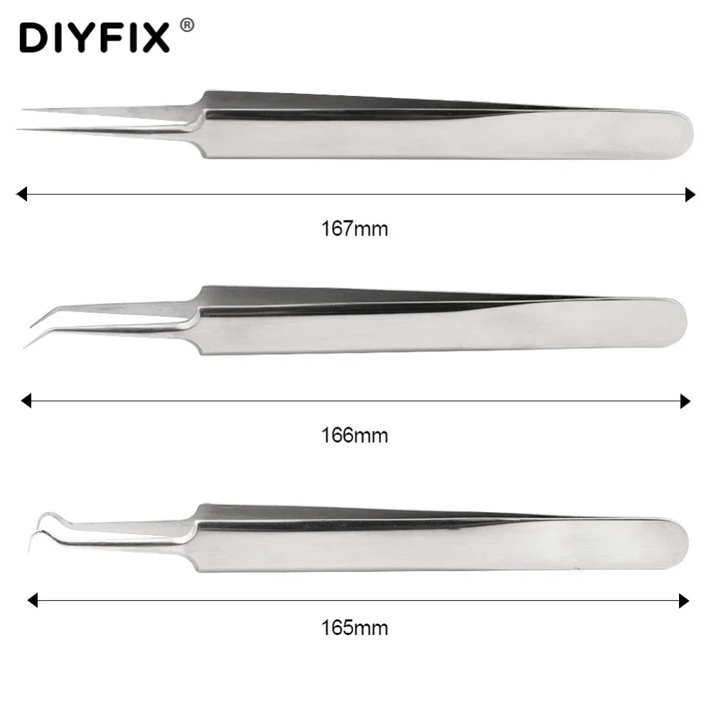 DIYFIX-ملاقط إبرة حب الشباب ، إزالة البثور والرؤوس السوداء ، أدوات العناية بالوجه ، الرؤوس السوداء