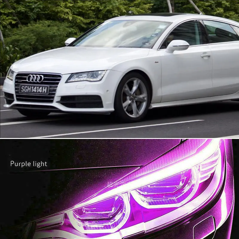 

30cm 45cm 60cm 70cm Turn Light+Daytime running light For audi A7 4GA 4GF Q7 4L 4M 8V A5 8T3 8F7 A6 4B2 C5 2pc