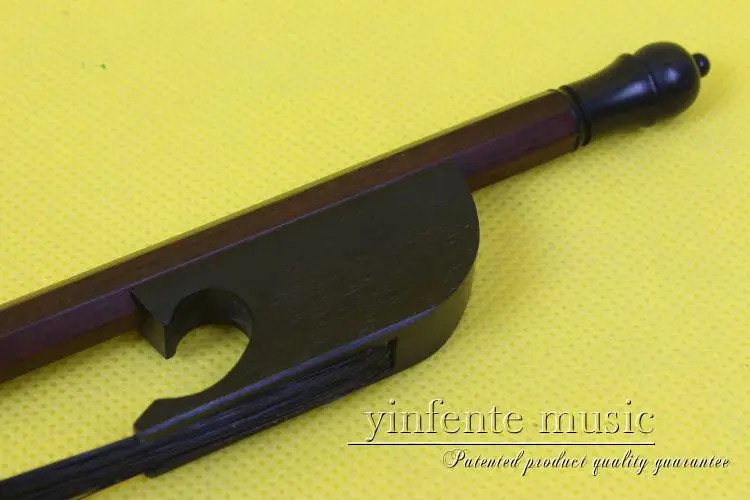 

one black horse hair Cello bow Brazilwood Baroque cello bow High Quality 0088#