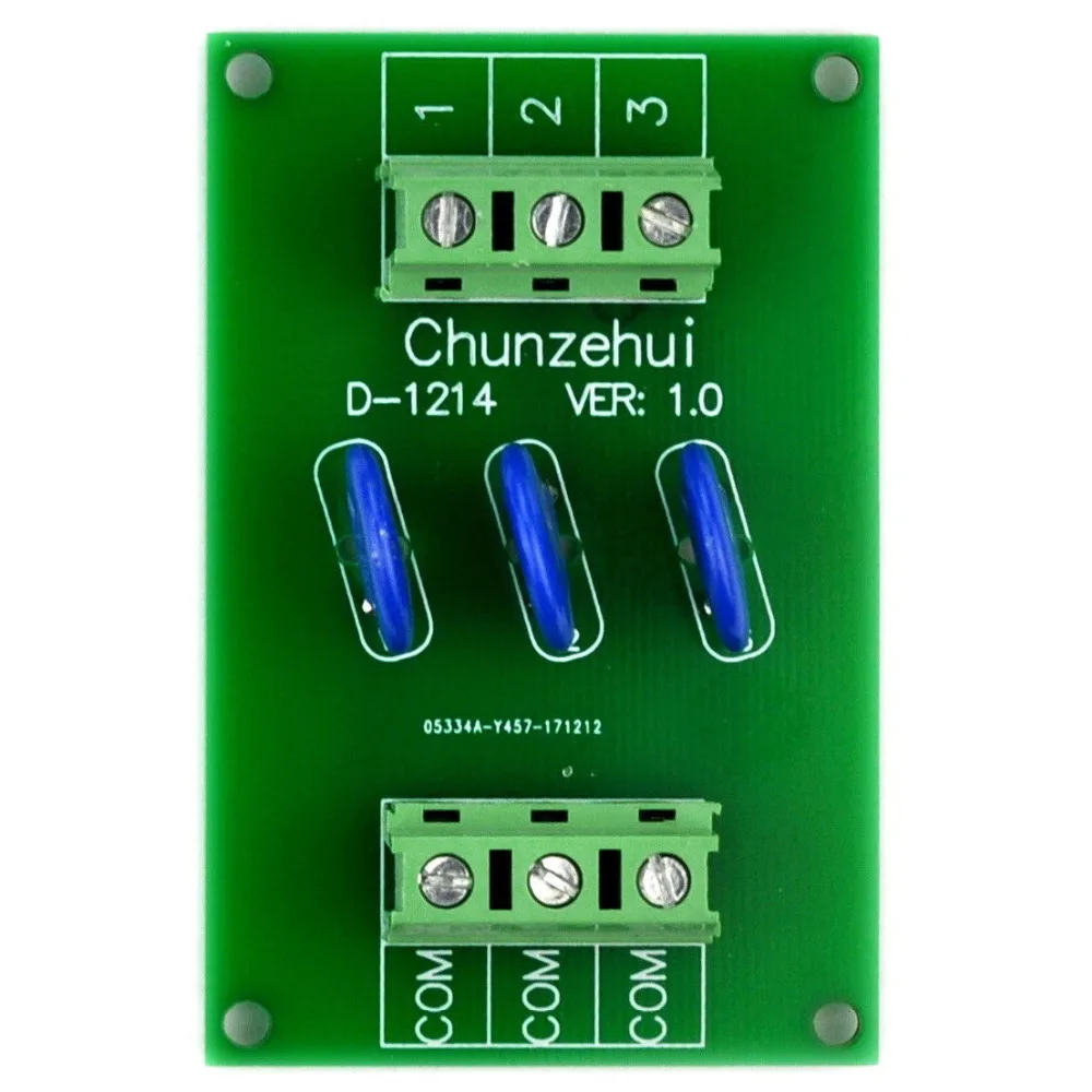 

3 Channels Common 275V SIOV Varistor Board, Surge Suppressor Protection SPD.