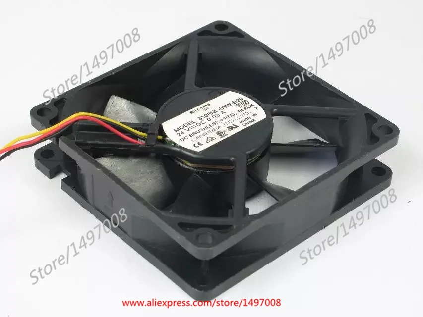 

NMB-MAT 3108NL-05W-B29 S02 DC 12V 0.08A 3-Wire 80x80x20mm Server Cooling Fan