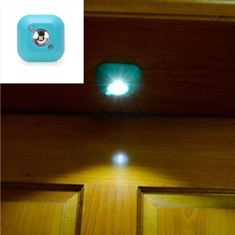 Mini Smart Body Wireless LED Sensor Night Light PIR Magnetic Infrared Motion Emergency LED Bulbs For Wall Lamp Cabinet Stairs