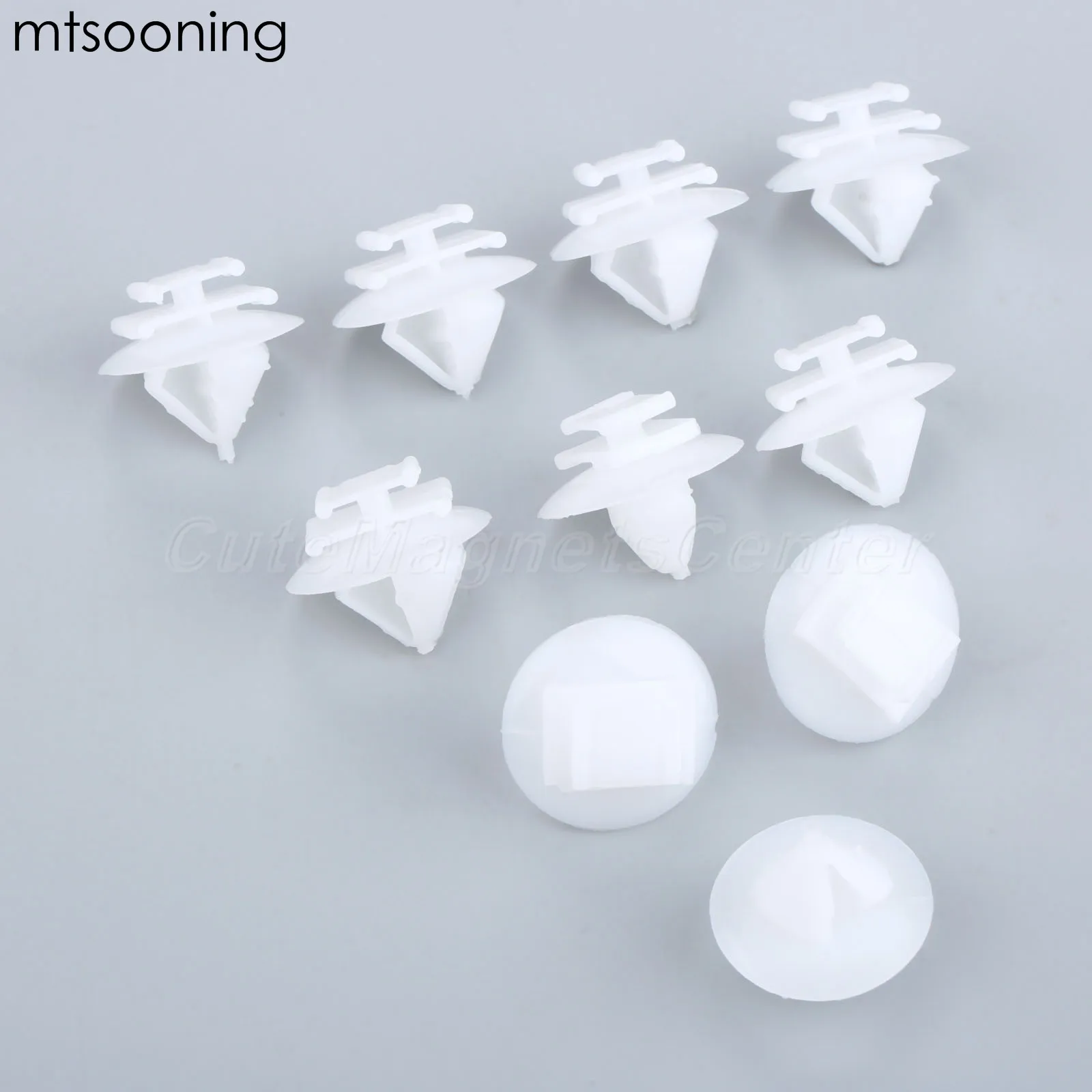 mtsooning 50pcs Auto Fastener Clip Door Scuff Clips For Peugeot 106 206 207 1007 306 806 Citroen C2 C3 Pluriel Picasso Berlingo