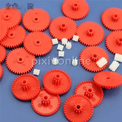 1package include 5pcs J224 0.4 Module Multi Kinds of Gears DIY Gear Package Science and Technology Making Free Shipping Russia