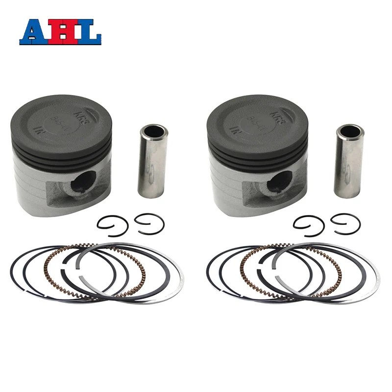 Motocykl 53mm ~ 54mm pierścienie tłokowe zestaw do hondy CA250 CMX250 1996-2011 CMX250C Rebel 250 CMX250 C 1996 1997 1998 1999 - 2015