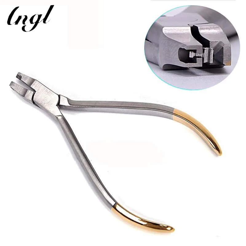 

Dental Orthodontic Pliers Crimpable Hook Placement Pliers Dental Material Stainless Steel Free Hook Clamp Pliers Dentist Tools