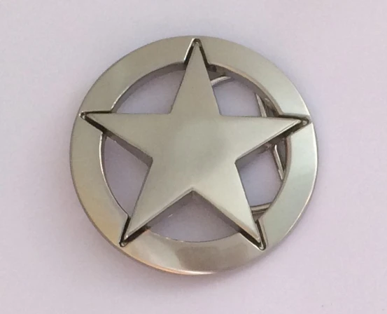 The Star Belt Buckle Belt Buckle JF-BY274 suitable for 4cm wideth belt with continous stock