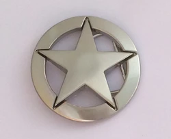 The Star Belt Buckle Belt Buckle JF-BY274 suitable for 4cm wideth belt with continous stock