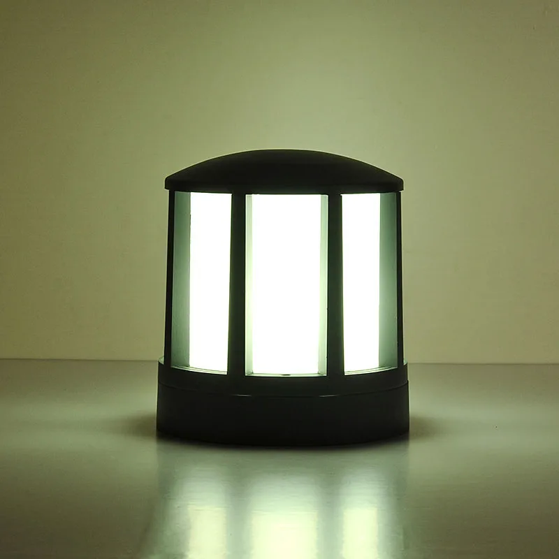 landscape light lamp outdoor waterproof Park Villa Hotel Ground column light lamp LED lawn fence gate above wall lamp light LED