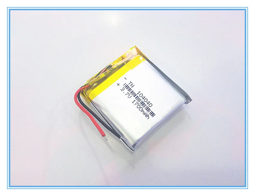 3.7V,1700mAH[104040] PLIB;polymer lithium ion / Li-ion battery for tablet pc,power bank,mp4,cell phone,speaker,GPS