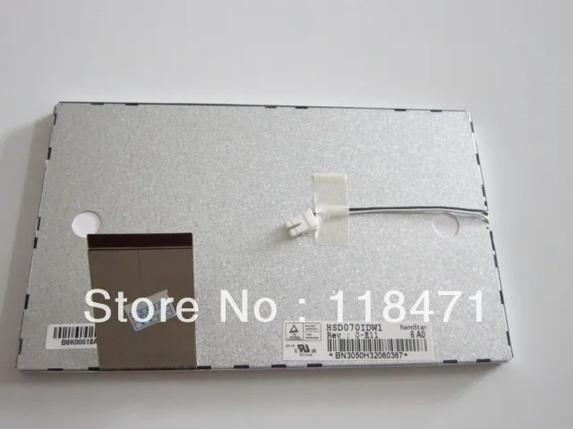 

GPS HSD070IDW1-E11 7.0 ' LCD Panel for HannStar