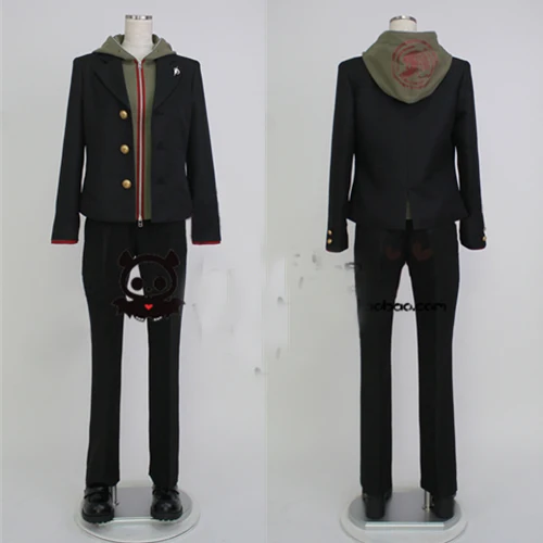 

Super Danganronpa 2 Dangan Ronpa Makoto Naegi Cosplay Costume Custom Made 11