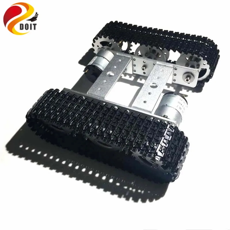 DOIT Mini T100 Crawler Robot Tank Car Chassis with Nodemcu Wireless WiFi Controller Kit Tracked Robot Competition DIY RC Toy kit