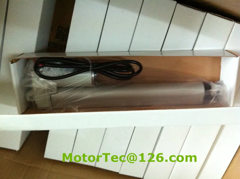 New 300mm stroke 100mm/s speed 1500N 150KG load capacity heavy duty 12V 24V linear actuator motor