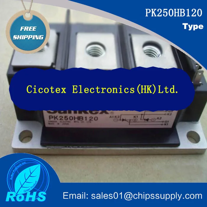 

IC PK250HB120 Thyristor modules Power Thyristor/Diode Module 1200V 250A Mass