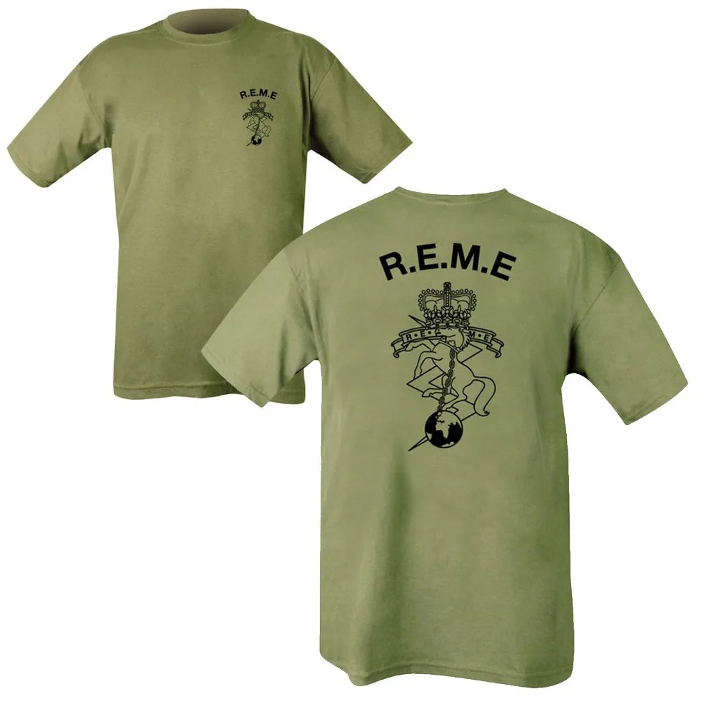 HMRC Para REME RGR RMC SAS RE Army T shirt Men casual tee USA Size S-3XL