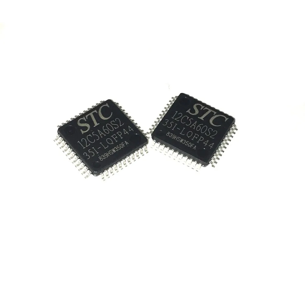 Single Chip Microcontroller STC12C5A60S2-35I-LQFP44 STC12C5A60S2