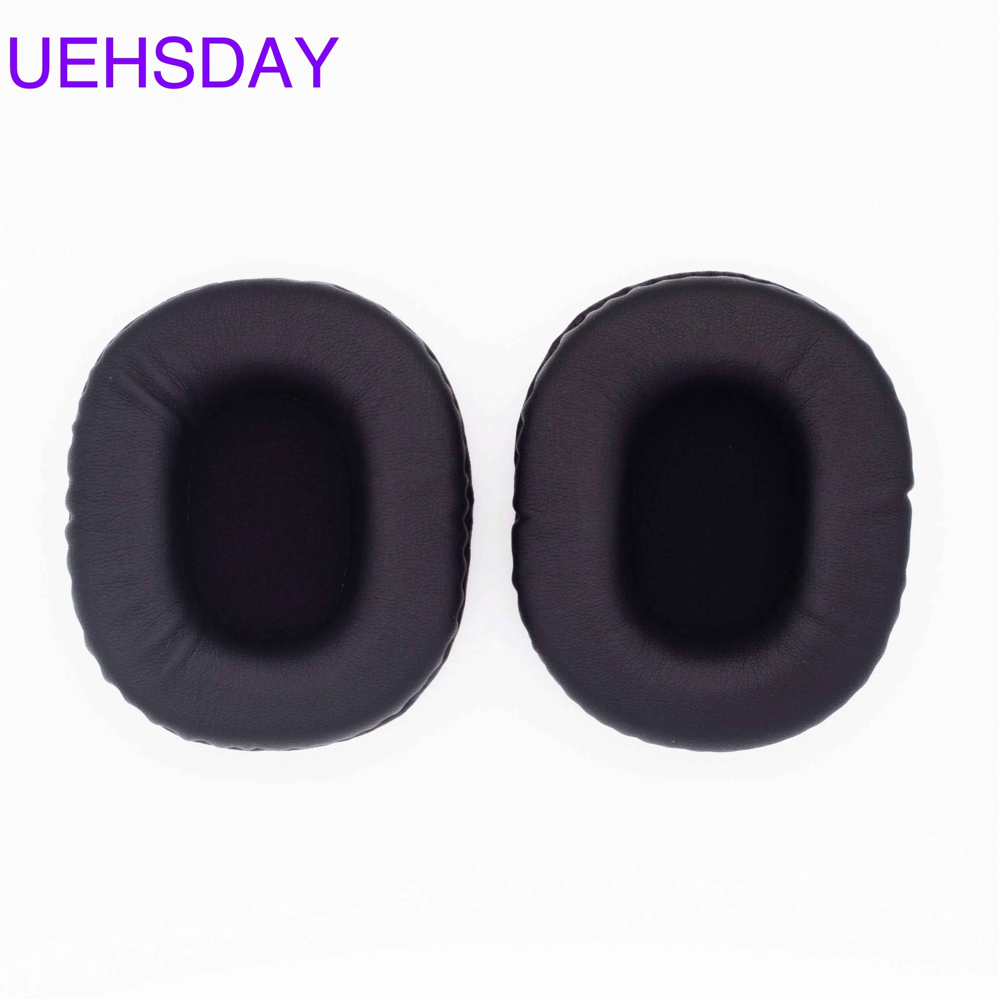 ATH M50 M50x 및 Brainwavz HM5 및 기타 여러 타원형 헤드폰 용 블랙 교체 이어 패드 이어 패드 쿠션 이어 패드 폼