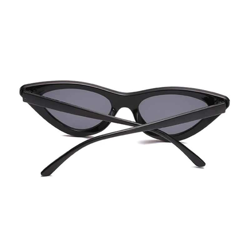 Sexy Cat Eye Sunglasses Woman Brand Designer Mirror Black Triangle Sun Glasses Female Lens Shades for Ladies Eyewear UV400