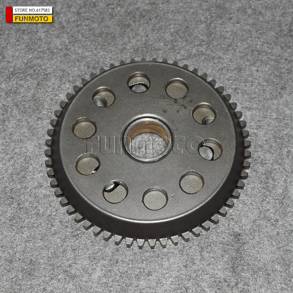 OVERRIDING CLUTCH OF LONCIN CB200 CHAIN DRIVE MODEL 56 TEETH INNER DIAMETER IS 22MM