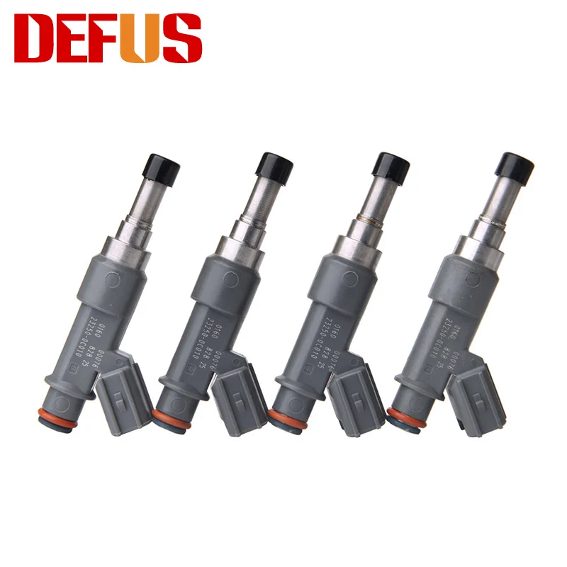 

DEFUS 4x Fuel Injector For Toyota Tacoma Innova Mpv 2.0 2.5 2.7L 09-13 OEM 23250-0C010 High Quality Wholesale New