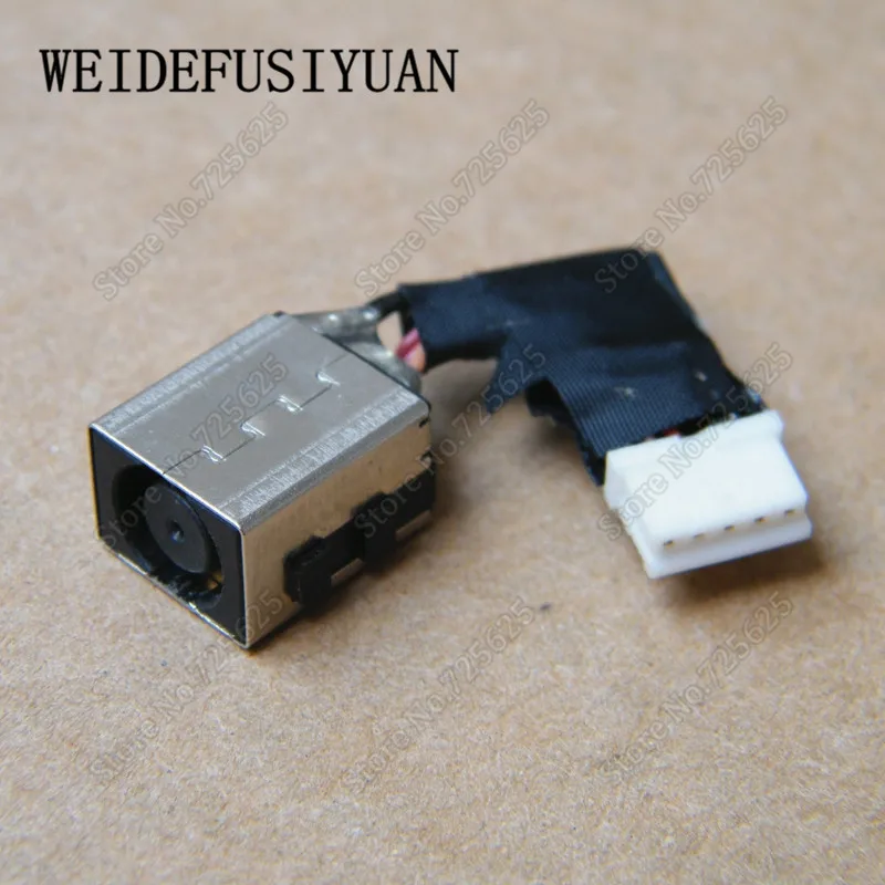 x10pcs AC DC Power Jack Socket Plug in Cable Harness for Dell Latitude E5270