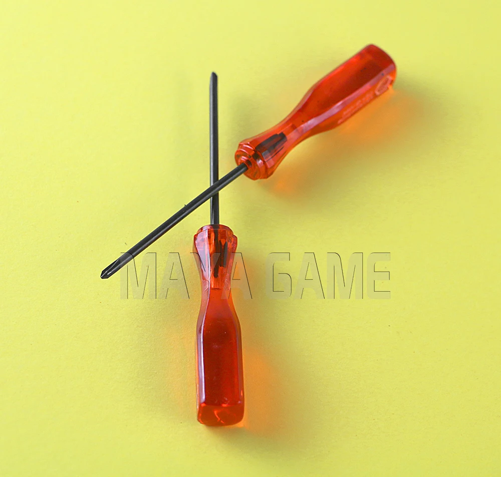 OCGAME 10 قطعة عالية الجودة الأحمر الثلاثي 2.5 مللي متر Y ثلاثي الجناح مفك ل NDS NDSL لوي