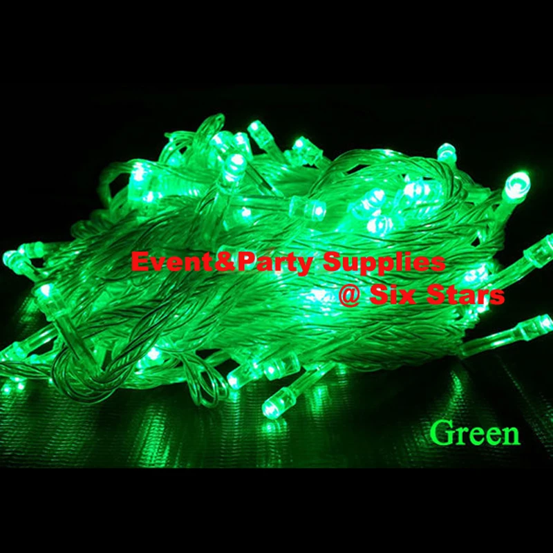 10M 100 LED String Light Christmas/Wedding/Party Decoration Night Lights AC 110V 220V outdoor Waterproof led lamp 9 Colors