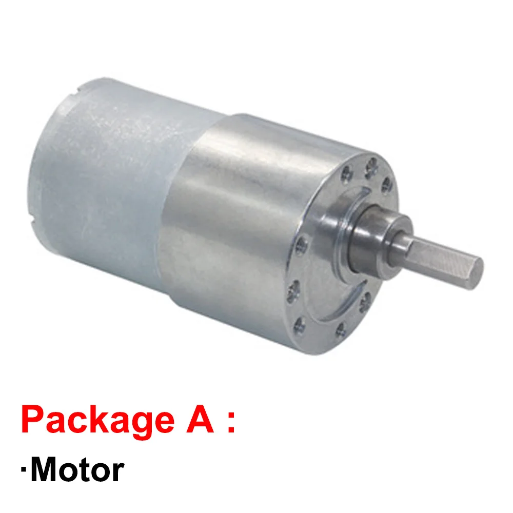 Micro DC Electric Gear Motors 12V 24V High Speed 12 To 1600RPM High Torque Speed Control Reversed For Toy Car Carbon Brush Motor