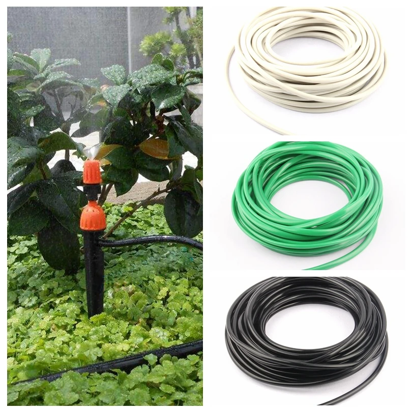 

20m 4/7mm Garden Hose Gardening Drip Irrigation System Use Soft Tube Hi Quality Nontoxic Durable Micro Irrigation Water Pipe