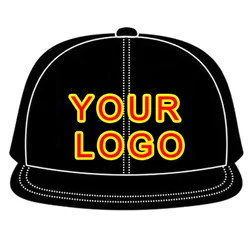 Custom Baseball Hat Adjustable Or Fitted Closure Unisex Size Customize Embroidery Printed OEM DIY Logo Snapbck Hip Hop Mesh Cap