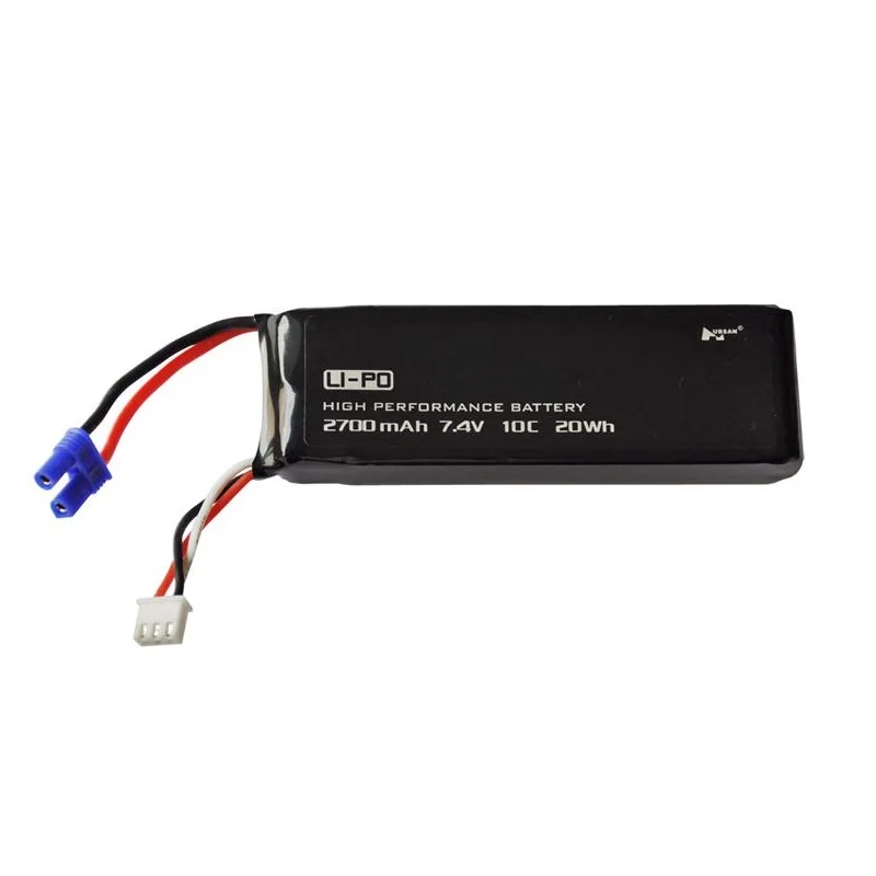 7.4V 2700mAh Battery For  Hubsan H501S H501A H501C H501M RC Drone Spare Parts Accessories