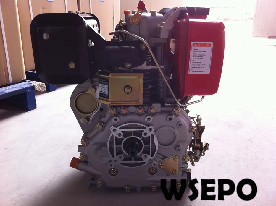 Factory Direct Supply! WSE-170F 4HP 211CC Diret Injection air cooled small diesel engine for Generator/Water Pump/Farm tiller