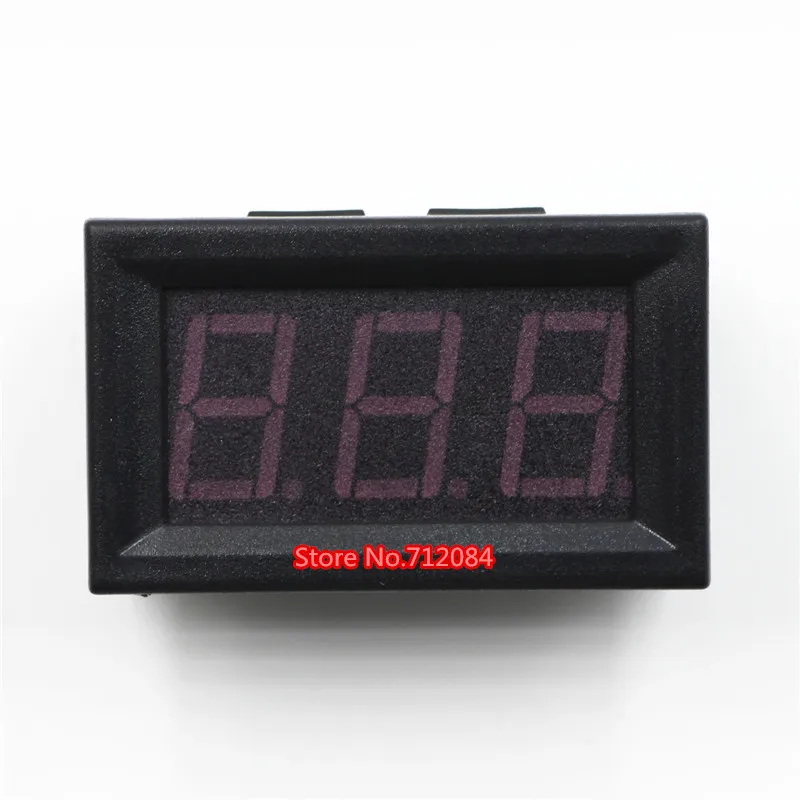 DC ammeter DC0-10A digital meter with micro adjustment with shell ,No need to use shunt ,reverse protection