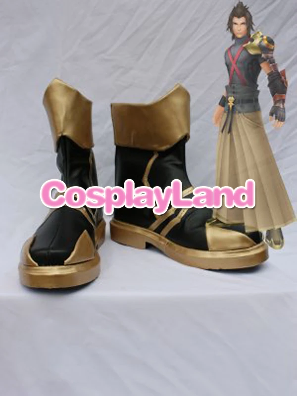 

Customize Boots Kingdom Hearts Cosplay Terra Cosplay Shoes Custom Any Size Anime Party Boots