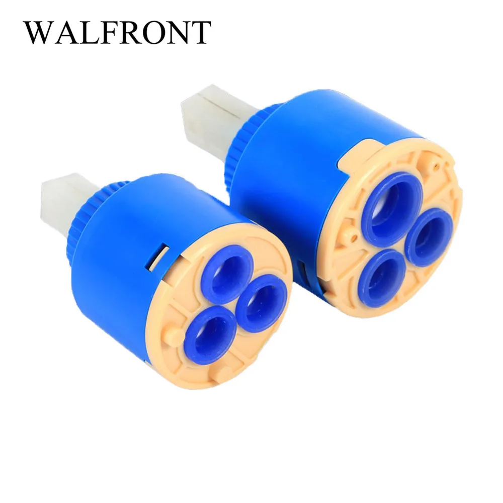 35/40mm Ceramic Disc Cartridge Faucet Disc Valve Mixing Valve Mixer For Bathroom Faucet Replace Part Tap Water Mixer