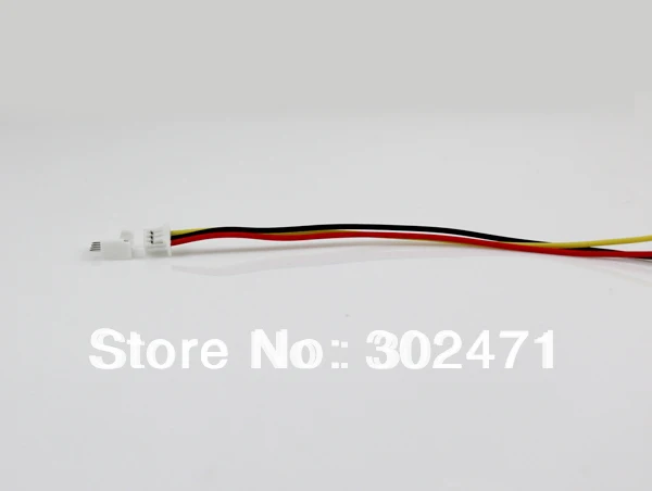 Mini. Micro JST 1.25mm T-1  3-Pin Connector w/.Wire x 10 sets.3pin(1.25mm)A