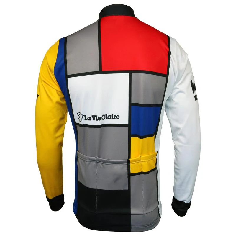 WINTER FLEECE THERMAL Long Cycling Jerseys 2018 Radar LA VIE CLAIRE Mtb Long Sleeve Men Bike Wear Cycling Clothing