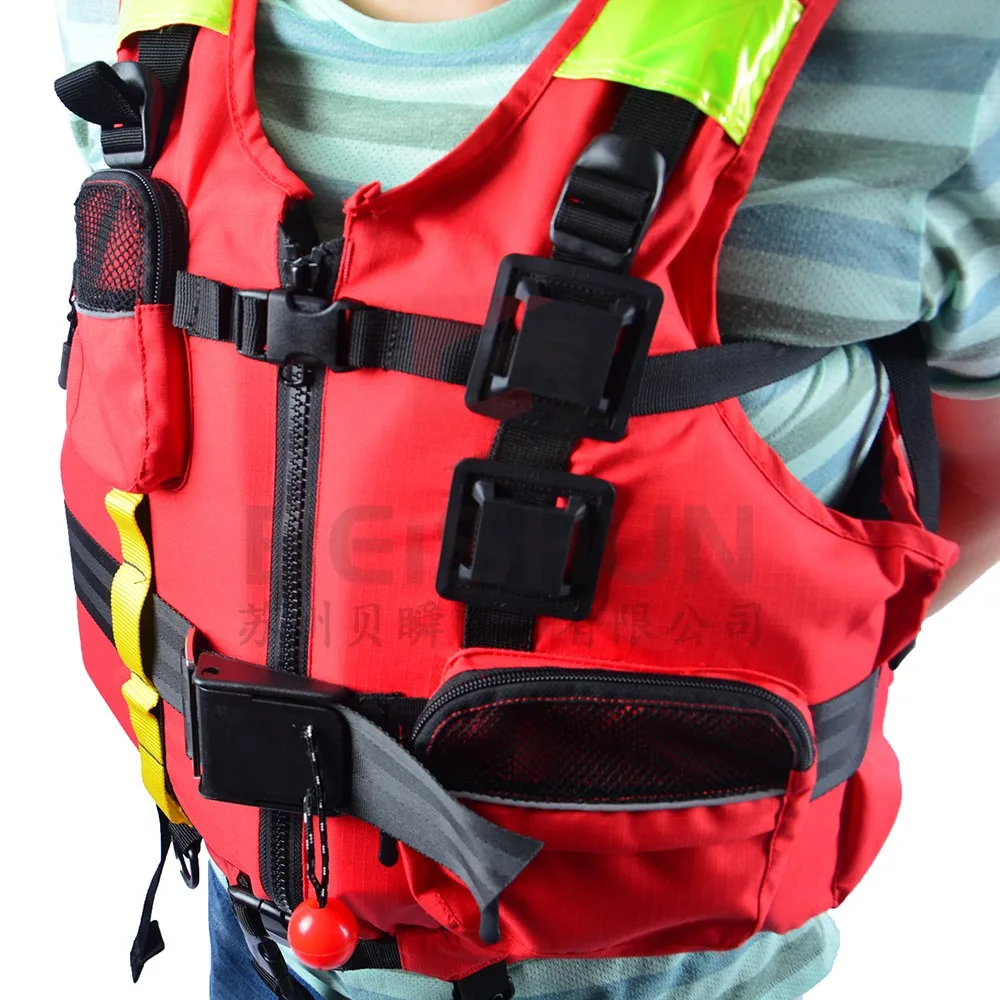 BEISHUN Outdoor Life Jacket Large Buoyancy Rescue Team Buoyancy Clothing PVC Adult Heavy Buoyancy Vest Equipment