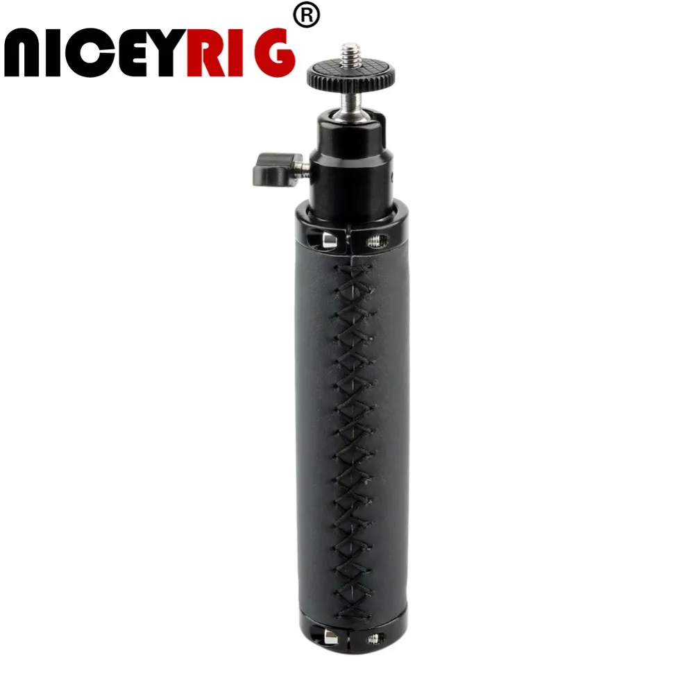 NICEYRIG Leather Handle Grip Shoulder Rig 1/4