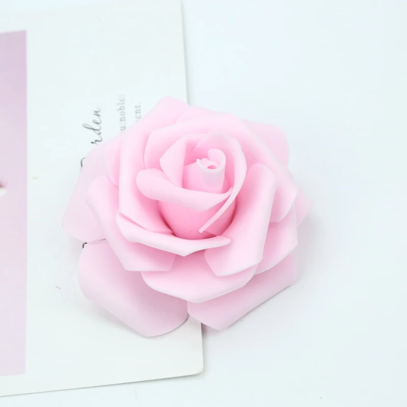 7CM Schaumrosen Blumenwand Heim- und Hochzeitsdekoration Brautaccessoires Ausverkauf Scrapbooking Brosche Handgemachte Kunstblumen – Detail 17