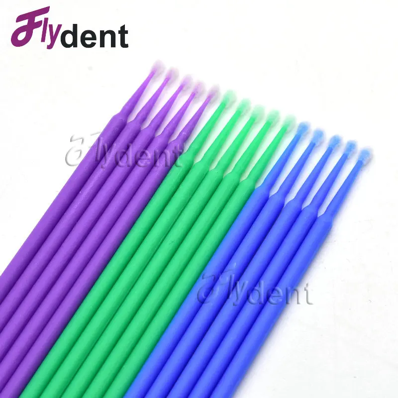 

300pcs Dental Materials Disposable Cotton Swab Micro Superfine/Fine/Regular Brush dental Applicator Sticks Dentist Products